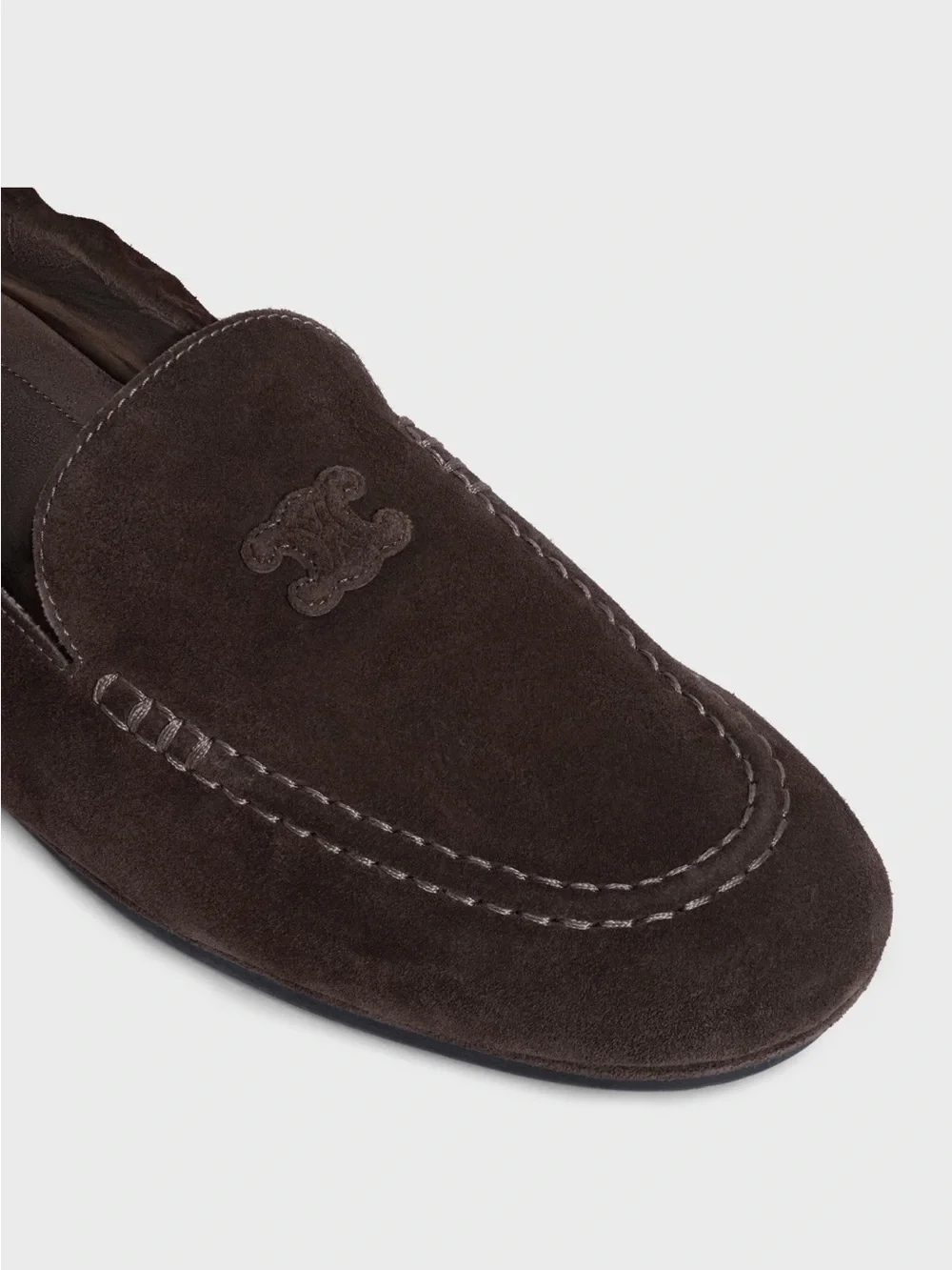 BNIB Celine Adam Loafer in Dark Brown Size 37